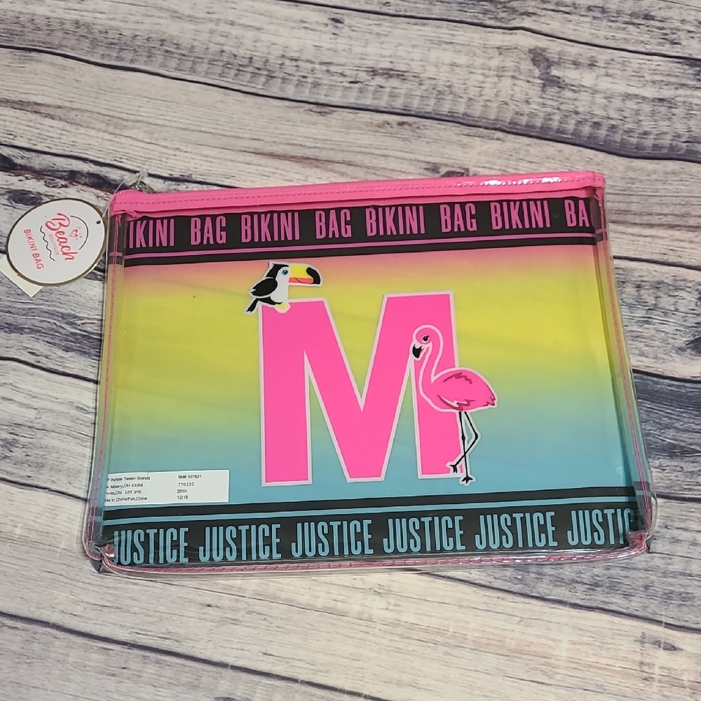 Justice Multicolor Bikini Bag